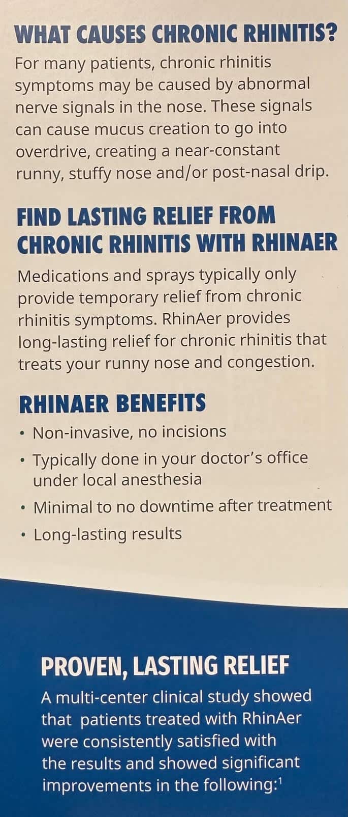 Chronic Rhinitis in New York, NY