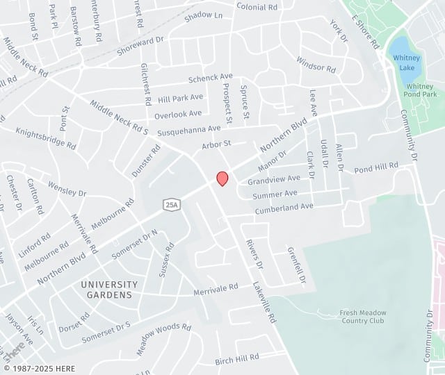 Location Map: 600 Northern Blvd. Great Neck, NY 11021